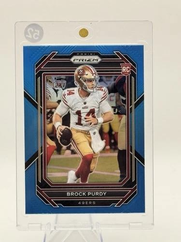 2022 Panini Prizm - Rookies Brock Purdy #353 Light Blue Prizm (RC)