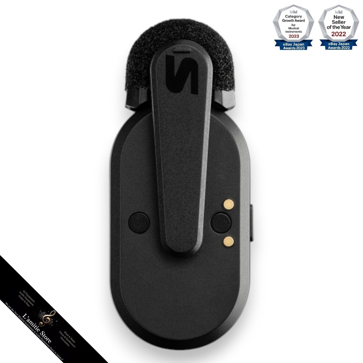 【新品】SHURE MoveMic One MV-ONE-J-Z6 SHURE MoveMic One Clip-on Wireless Microphone Japan Black MV