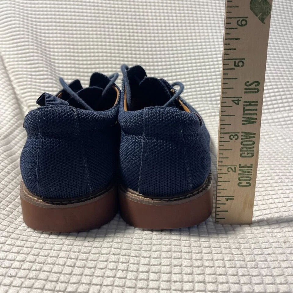 G.H. Bajo Bucs Originales Pasadena Puntera Lisa Tejido Derby En Azul Marino 11 M BAX2B921 Foto 3 de 4