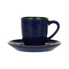 Rose&Tulipani Concerto Blu Cobalto, Espressotasse mit Untertasse, Kobalt Blau, 9