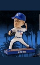 ALEX WOOD 2018 LOS ANGELES DODGERS BOBBLE SGA  7/31/2018 FAST/FREE SHIPPING