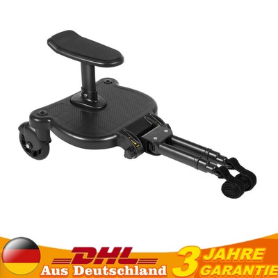 Universal Buggy Board Kiddyboard Mit Sitz Trittbrett Rollbrett Für Kinderwagen