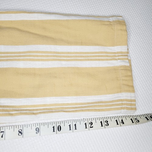 Eileen Fisher Cardigan oversize cotone donna giallo medio tasche spiaggia - Foto 7 di 11