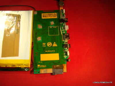 Carte Mère (Mother Board) Originale Pour Tablet Polaroid MIDC147 16Go - Inclut Batterie, Caméras, Etc. - Occasion Fonctionnelle