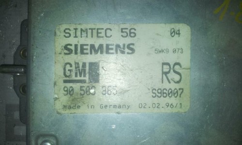 90506365 Steuergerät Motor Computer (Motorsteuergerät) für Opel Vect UK1153-72