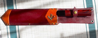 Koch Leder Bambusmantel L22 cm.B5 cm. Ausgenommen Messer!