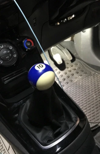 Ford Fiesta Mk7/7.5 Pool Ball Gear Knob With Gaiter Conversion 