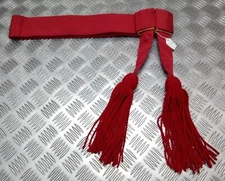 Officers Waist Sash Red No1 Uniform Dress Ceremonial & Official Parade Duties