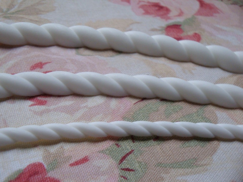 Shabby & Chic Flexible Rope Mouldings (3 Sizes) Furniture Applique ...
