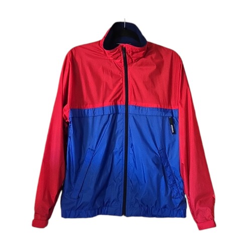 Patagonia Vintage Shelled Capilene Windbreaker Fleece gefütterte Übergangsjacke Gr. S