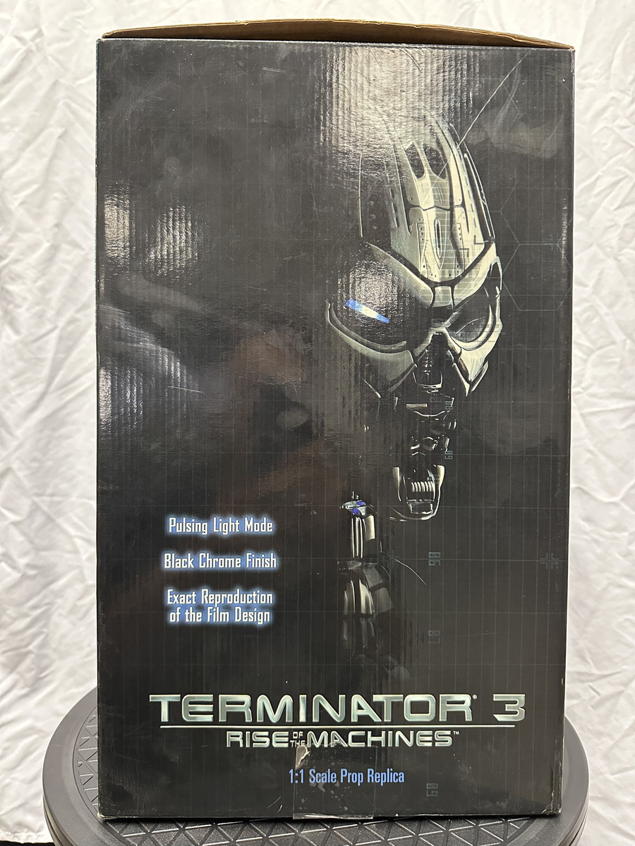 Sideshow Terminator 3 Lifesize TX TERMINATRIX ENDOSKULL 1:1 Scale