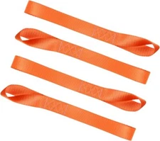 Soft Loops Tie down Straps (4Pk) 12,000Lbs Max Strength 18"X1.7" Heavy Duty Moto