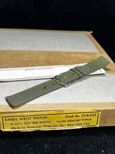 WW2 Vintage Military Issue Watch Band 16mm Surplus  B1F