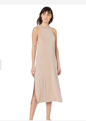 NWT Volcom Stonelight Dress Size Medium Stone/Nude Beachwear