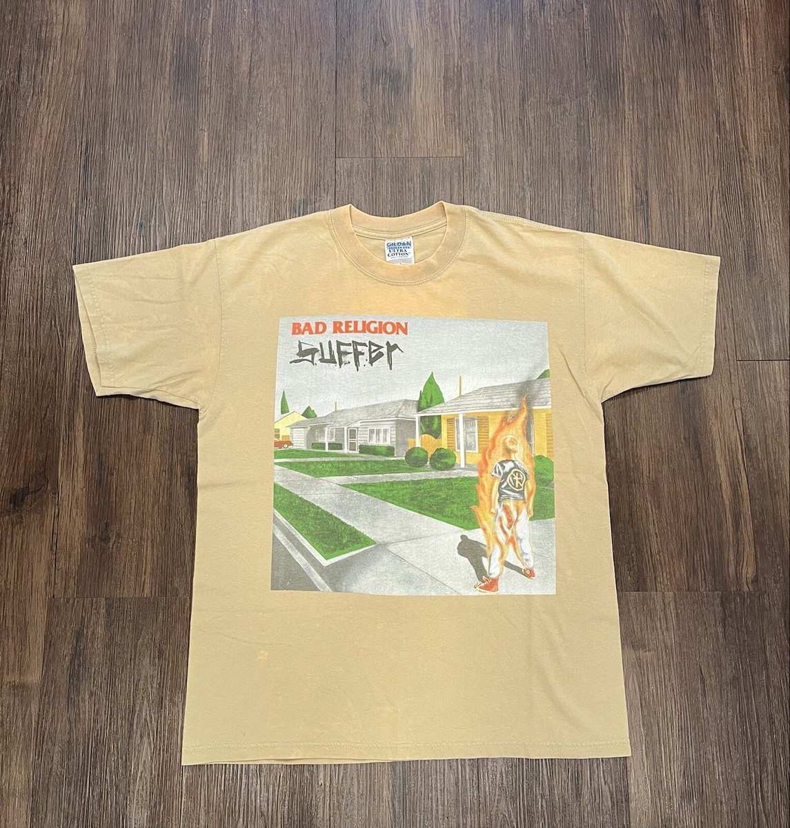 BAD RELIGION SUFFER 1989ツアーTシャツL BAD RELIGION SUFFER 1989ツアーTシャツL バッド レリジョン