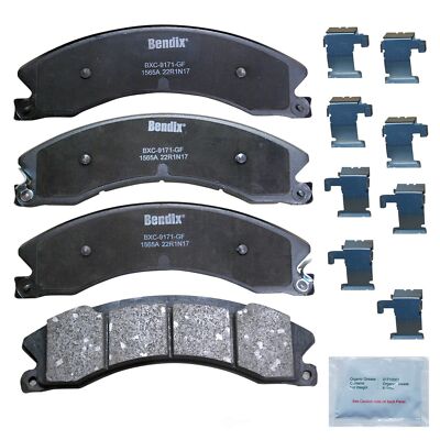Disc Brake Pad Set-Priority One Ceramic BPR Bendix CFC1565A