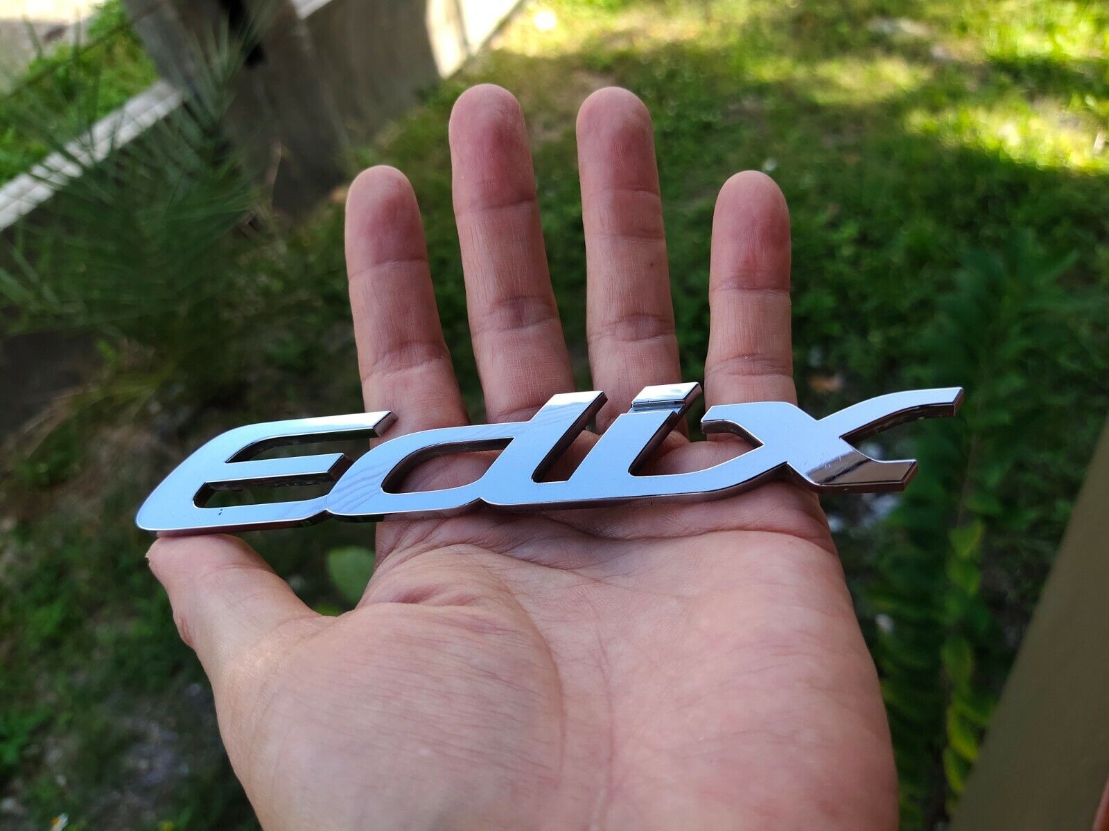 HONDA EDIX Rear TRUNK Emblem Badge JDM Genuine.