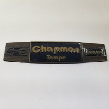 Vintage Chapman Chevrolet Tempe Arizona Plast...