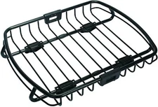 CargoLoc Rooftop Cargo Basket, Black Steel, 50x40x8, 32532