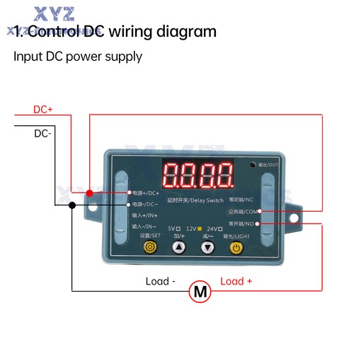 DC 5V 12V 24V 10A Delay Time Relay Module Programmable LED Timer Control Switch - Picture 8 of 16