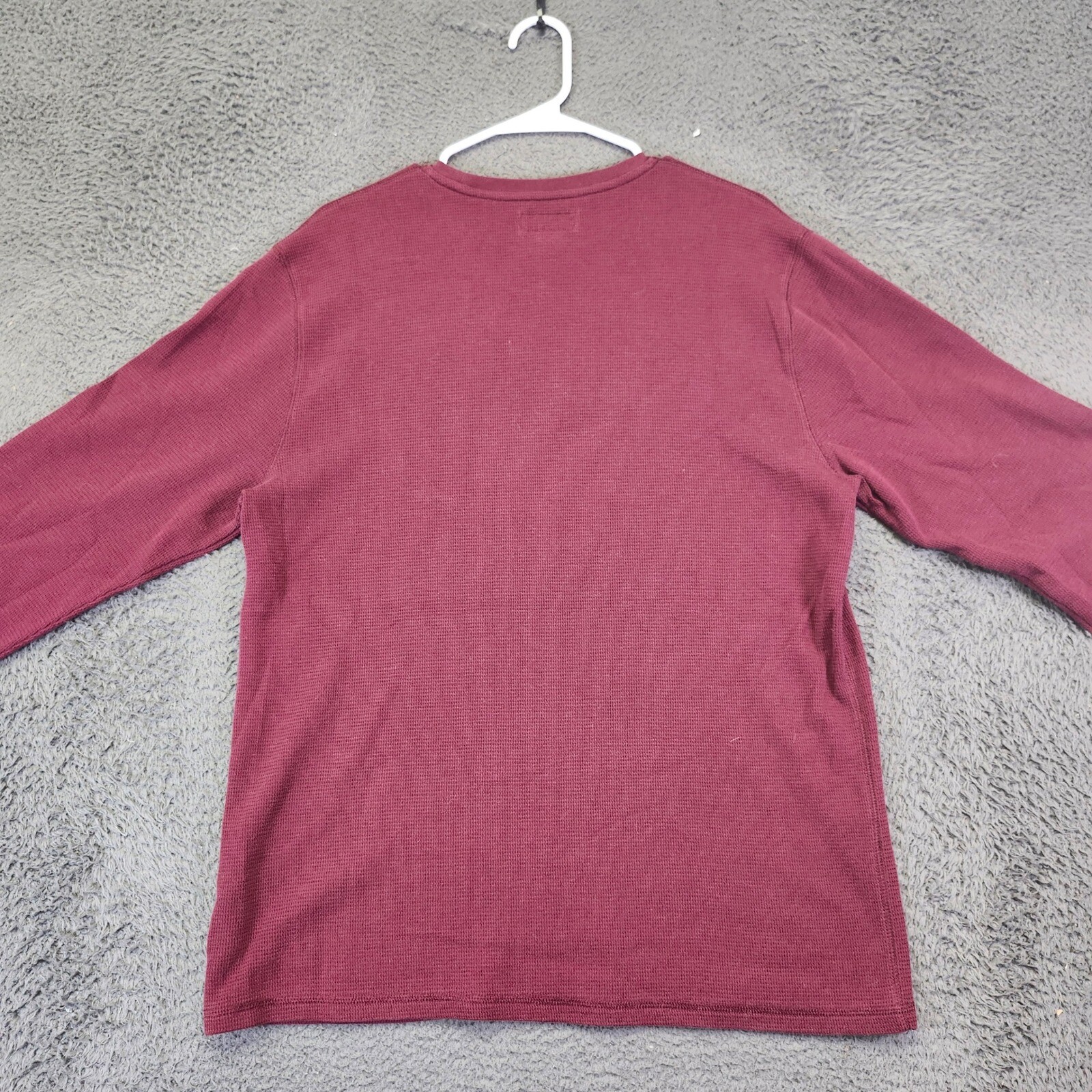 PONY Polo Ralph Lauren camicia termica manica lunga vestibilità classica XL