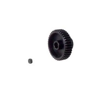 Square R/C Hard Steel Pinion Gear 64-pitch 40T