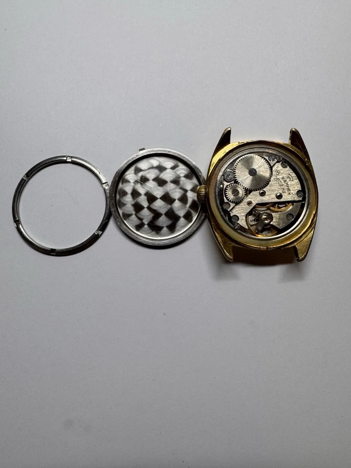 USSR watch Raketa, gold - plated, vintage USSR, CLASSICS. - Image 4 of 4