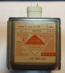 Magnetron Magnetfeldröhre A189 OM75S aus Sharp R-212U (N) Mikrowelle