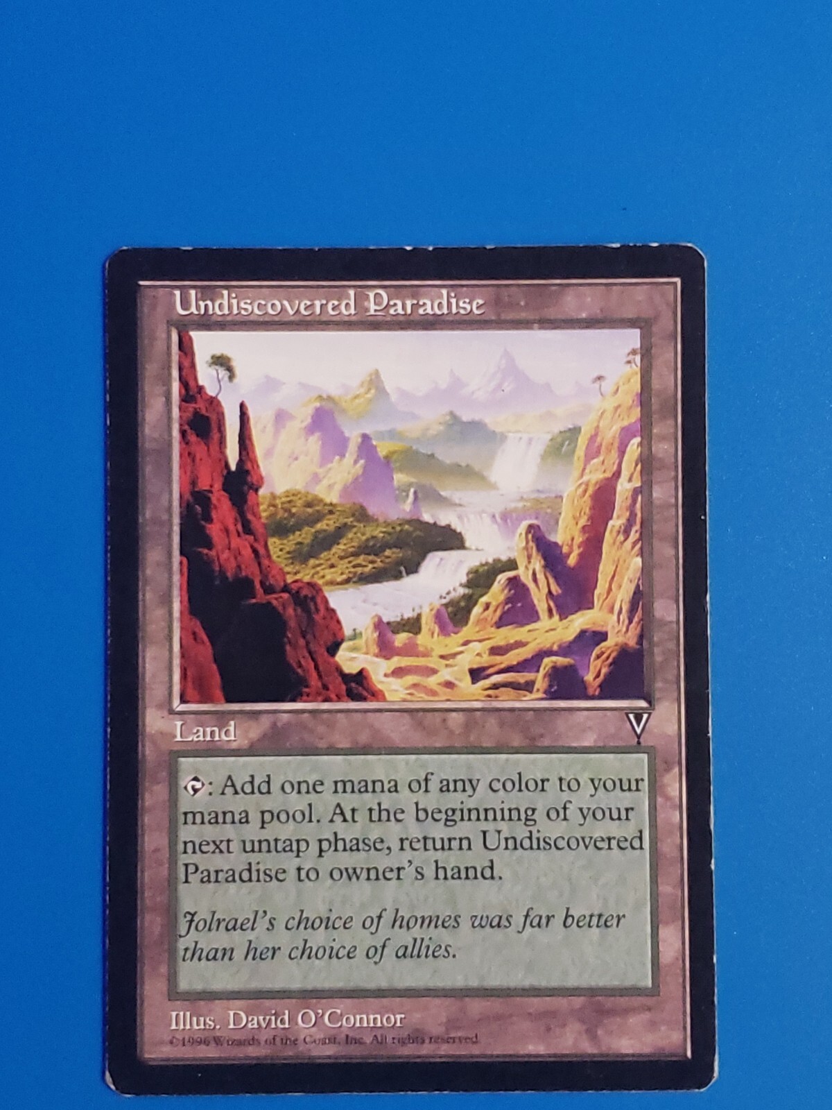 Undiscovered Paradise , MTG Visions Light Play LP