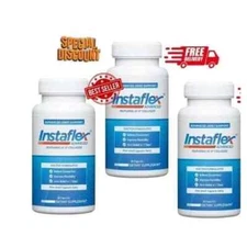 3X Instaflex Advanced Joint Relief Supplement Turmeric-30 Count Fast Free Ship..