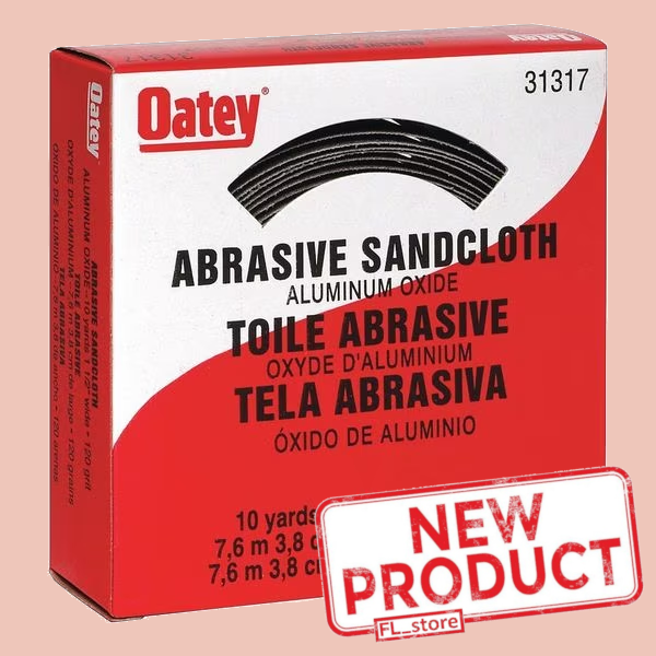 Abrasive Sand Cloth Roll 11/2"W x 30 ft 120G Blue Plumbing Plumber Emery Cloth eBay