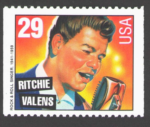 US. 2734. 29c. Ritchie Valens (1941-59) Rock & Roll Singer. Booklet Single. MNH - 第 1/1 張圖片