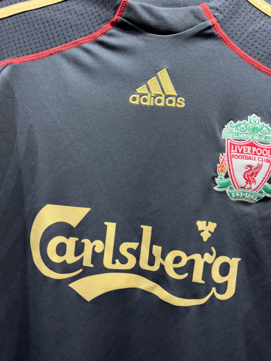 Vintage 2009-10 Liverpool adidas Away Shirt M.Boys (13-14 Years