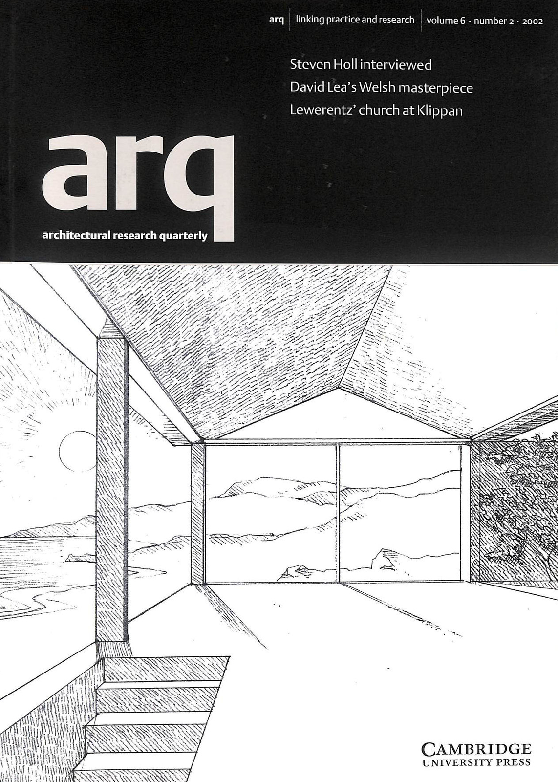 arq: Architectural Research Quarterly: Volume 6, Part 2 by Carolin, Peter [Edito