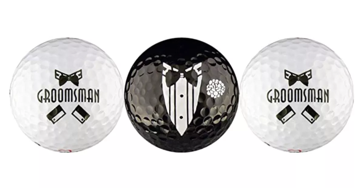 Descent Assimilate Følg os EnjoyLife Inc. Groomsman Wedding Variety Golf Ball Gift Set | eBay