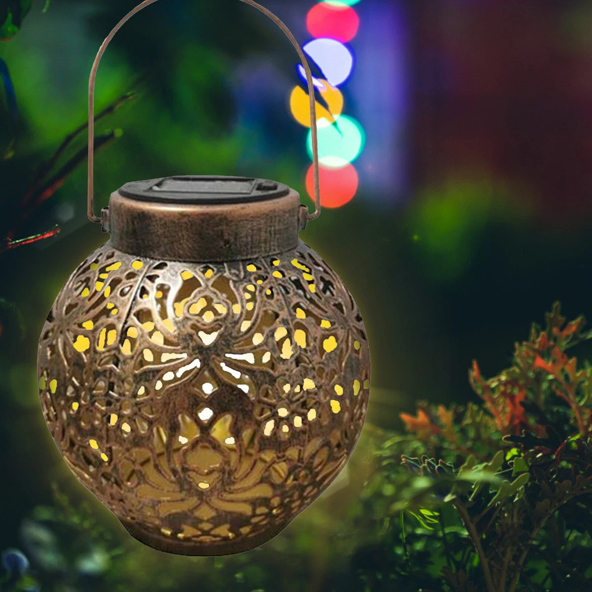 Solar 2024 copper lantern