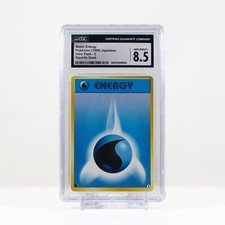 Pokémon Water Energy #5 Japanese Intro Pack - Squirtle Deck - CGC 8.5 - 