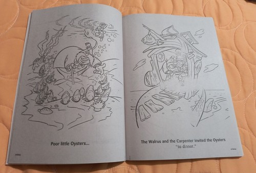 Alice in Wonderland Jumbo Coloring & Activity Book With Tear/Share Pages New! - Imagen 3 de 7