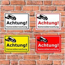 Schild Achtung Kameraüberwachung Videoüberw...