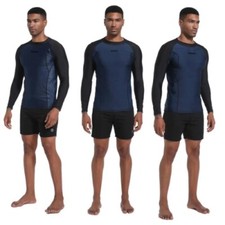 Swimwear Long Sleeve Rash Guard Surf T-Shirt UV Protection QuickDry Surf Diving