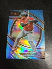 ▪︎#28/35▪︎ 2020 Select Eduardo Escobar Premier Prizm ☆CAROLINA BLUE☆Diamondbacks