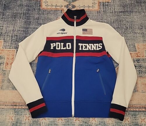 Polo Ralph Lauren Men's 2018 US Open Tennis Full Zip Track Jacket - XS - Picture 1 of 3