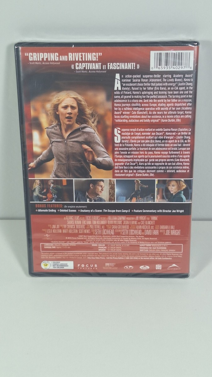 Hanna DVD NEW 65935402978