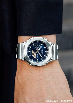 CASIO G-Shock GA-2100 Series GM-2110D-2BJF Navy from JP Analog 