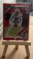 2019 Panini Donruss - Rookies Press Proof Red #284 Kendall Sheffield (RC)