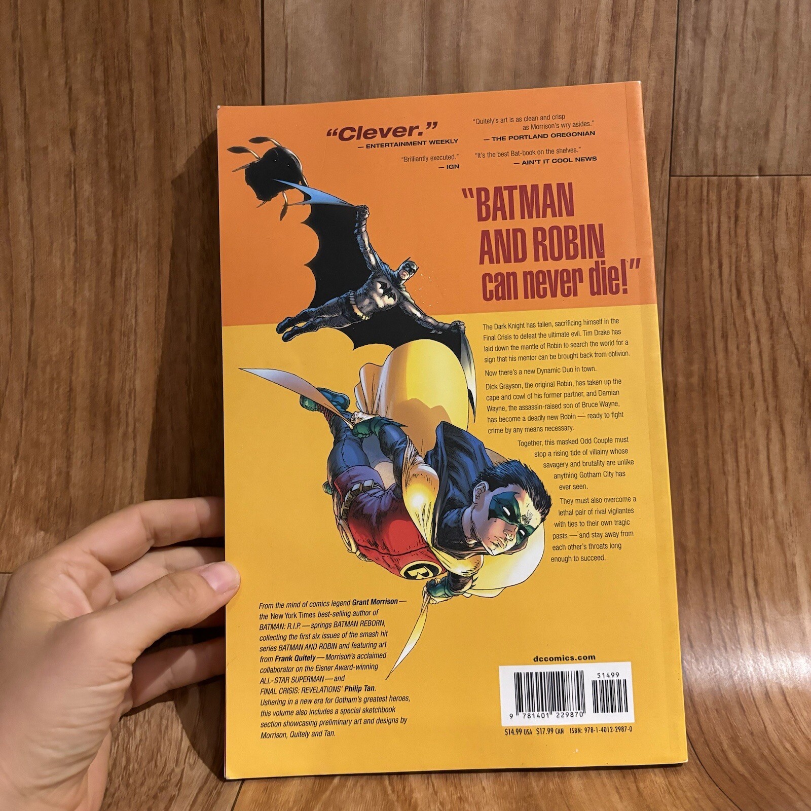 Batman & Robin Vol. 1 Batman Reborn, Morrison, Grant 9781401229870 eBay