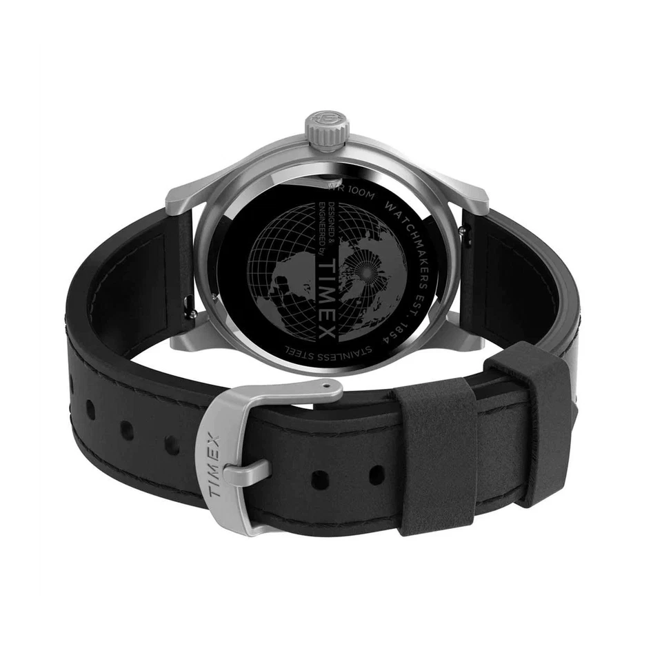 Orologio Uomo TIMEX EXPEDITION NORTH SIERRA TW2V07400 Pelle Nero - Immagine 3 di 3