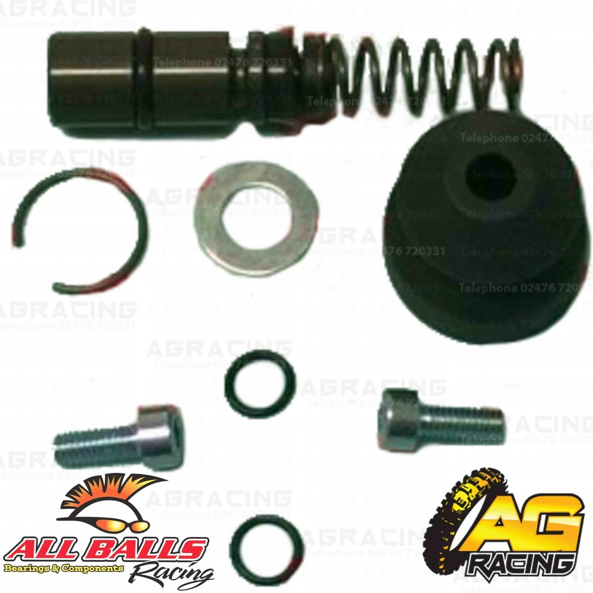 ALL BALLS 18-1102 KIT REVISIONE POMPA FRENO POSTERIORE KTM SX 65 2022 - Foto 13