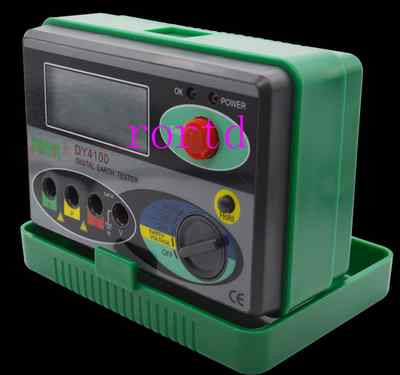 New DY4100 Digital Earth Ground Resistance Tester Meter Testing Meters