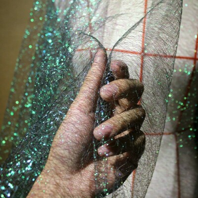 Mesh Fabric Organza Sheer Gradient Dress Making DIY Mermaid Glitter Backdrop Sew
